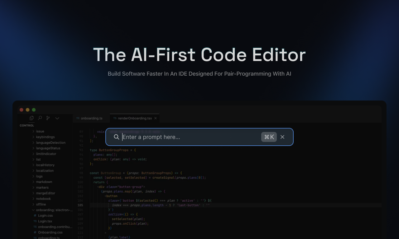Cursor - The AI-first Code Editor